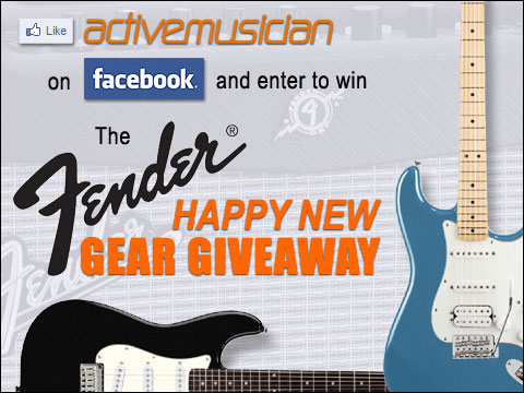 Fender Gear Giveaway Contest