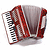 Parrot 34-key Piano-style Accordion