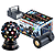 American DJ Festive Light Pak II with Moonflower, Color Ball, and Mini-Strobe