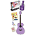 Daisy Rock Pixie Acoustic Guitar Pack - Pixie Purple