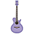 Daisy Rock Wildwood Acoustic Guitar - Purple Daze