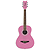 Daisy Rock Junior Miss Acoustic Short Scale Guitar - Bubblegum