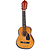 Hohner HAG250P 1/2-size Children's Nylon-string Acoustic Guitar