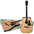 Ibanez IJV50 Jam Pack Acoustic Guitar Starter Package - Natural