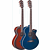 Oscar Schmidt OG10CE Acoustic-Electric Guitar - Red