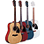 Oscar Schmidt OG2 Dreadnought Acoustic Guitar - Blue