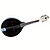 Flinthill A-Style Mandolin, Black