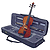 Musino 4000 Deluxe Series Violin Outfit, 4/4 Size