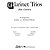 Clarinet Trios of the 18th Century