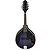 Hohner HMAE-TBL A-style Acoustic-Electric Mandolin - Transparent Blue