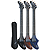 Ashbory Fretless Electric Bass Guitar - Black