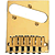 Fender Telecaster® Bridge Assembly - Gold