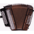 Hohner Corona II Diatonic Accordion - Pearl Red, Key of FBbEb