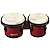 Percussion Plus Tunable Bongos - Red