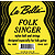 La Bella Folk Singer Nylon Guitar Strings - Ball-end, 3 Sets