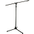 Adam Tripod Microphone Stand with Boom - Black
