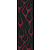 Dunlop Flambe Guitar Strap - Red