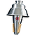 Harmon Triple Play Trumpet Mute