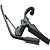 Kyser Drop D Quick-Change Capo - 6-string Acoustic - Black