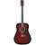 Lauren Beginner Dreadnought Guitar - Brownburst