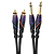 Monster DJ Cables - 1 meter/pair RCA to 1/4"