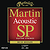 Martin SP 3100 Acoustic Guitar Strings - 80/20 Bronze Wound, Light, 3 Sets