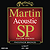 Martin SP 4100 Acoustic Guitar Strings - Phosphor Bronze, Light, 3 Sets