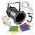 MBT PAR56 Par Can Kit w/Lamp & Gels - Black