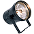 PIN SPOT BLACK W/ LAMP
