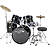 Percussion Plus 5-Pc Drum Set - Black