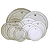 Pinstripe Drum Head - 8" Clear
