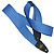 LM Products Adjustable 2" Guitar Strap - Blue