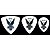Clayton Acetal Small Teardrop Picks, bag of 72 - .50mm-Blue