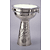 Nickel-plated Doumbek - 8" Embossed