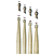 Vic Firth American Classics 5-A Drumsticks - Wood tip, 3 pairs