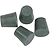 Rubber Stoppers, #3, Set of 4, Fullsize