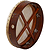 Bodhran, 14"x3.5", Tune, Rosewood, Cross