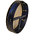 Bodhran, 16"x3.5", Tune, Blue, T-Bar