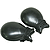 Castanets, 2 5/8", Ebony, Pair