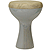 Finger Ceramic Doumbek, White