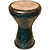 Remo Doumbek, Ergo-Soloist 10" Turquoise