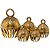 Elephant Bells, Set of 5