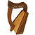 Lily Harp TM, 8 Strings, Knotwork