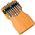 Kalimba, Flat, Natural, 8 Keys