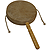 Monkey Drum with Handle, 8"
