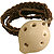 Ocarina, Necklace, Soprano D 3x1.5", White