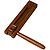 Wooden Ratchet, Single, Long