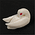 Swan, Bone, 2 Pack