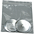 Brass Tambourine Jingles, 100 Count