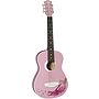 Luna Faerie Children's Mini-Acoustic Guitar - Pink with Fairy Design